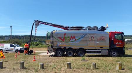 VIAM dispose d’un hydrocureur recycleur d’eau