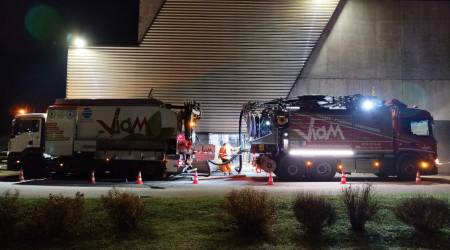Un nouvel hydrocureur recycleur d'eau !